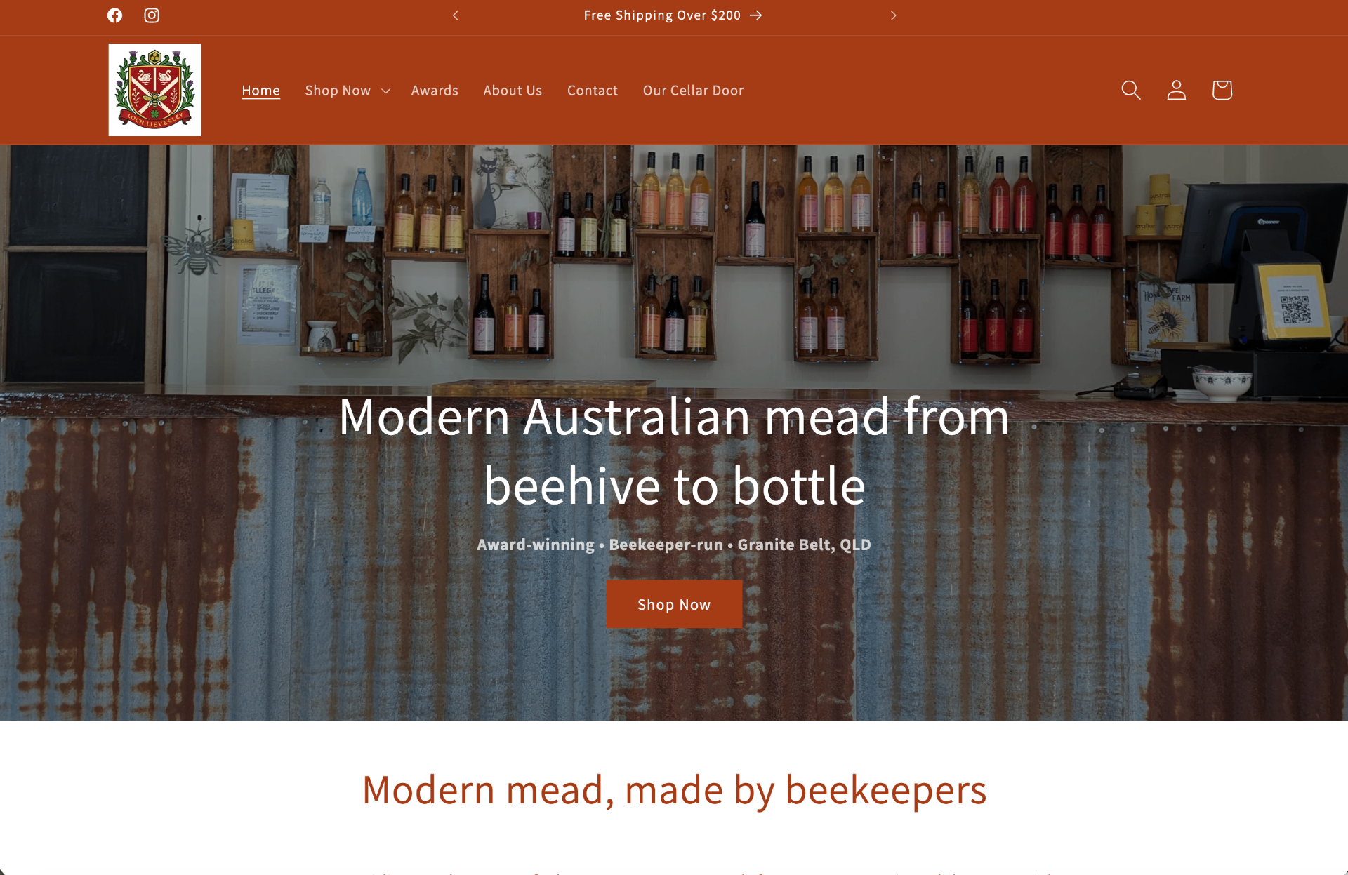 Mount Sterling Meadery website